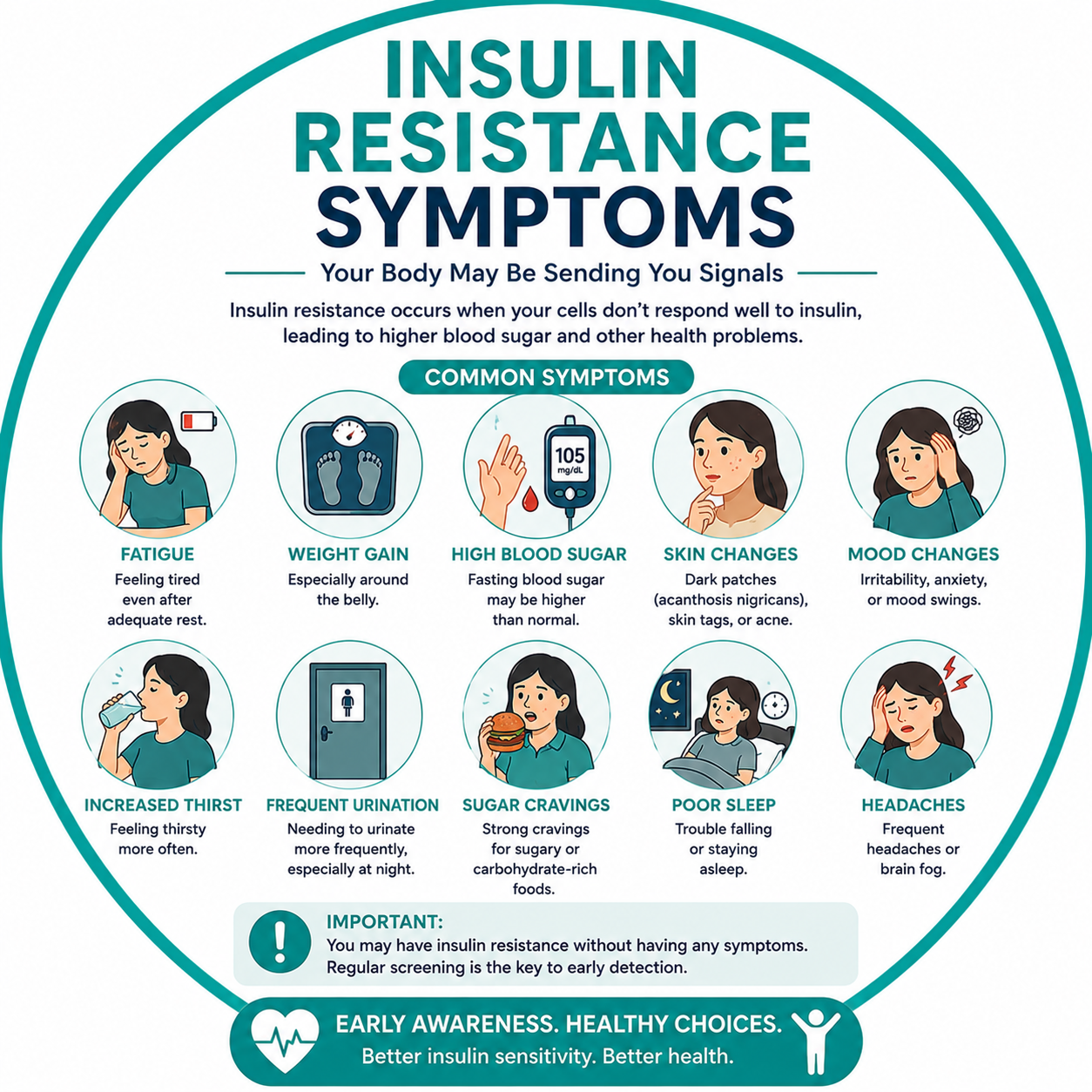 Insulin Resistance Symptoms