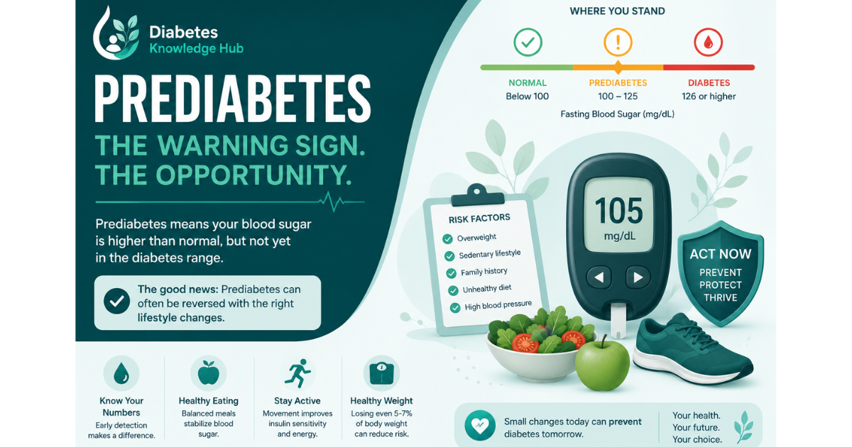 prediabetes symptoms causes and how to reverse it